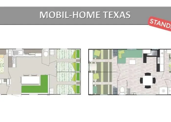 Zecamping 4 Etoiles Anime 500M Plage Parc Aquatique Locatif Tv Clim * הייר