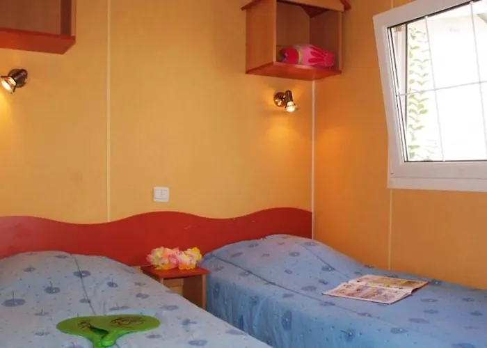 ZEcamping 4 étoiles animé 500m plage parc aquatique locatif TV clim Hyères