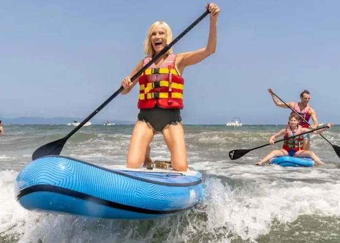 ZEcamping 4 étoiles animé 500m plage parc aquatique locatif TV clim