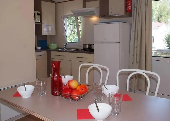 ZEcamping 4 étoiles animé 500m plage parc aquatique locatif TV clim