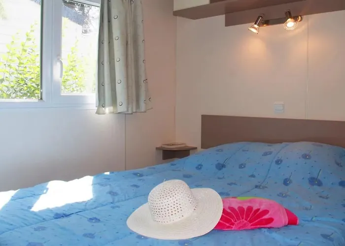 Campeggio ZEcamping 4 étoiles animé 500m plage parc aquatique locatif TV clim Hyères